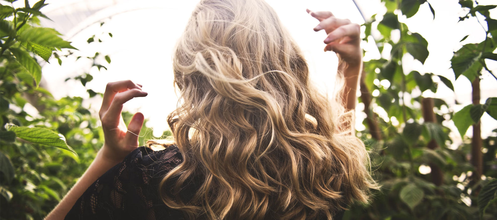 wind blowing in hair for festival season