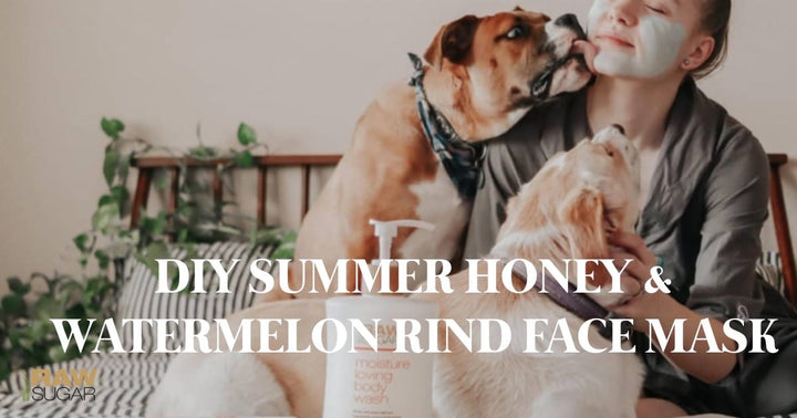 DIY: Watermelon + Honey Face Mask for Clear, Happy Summer Skin.  