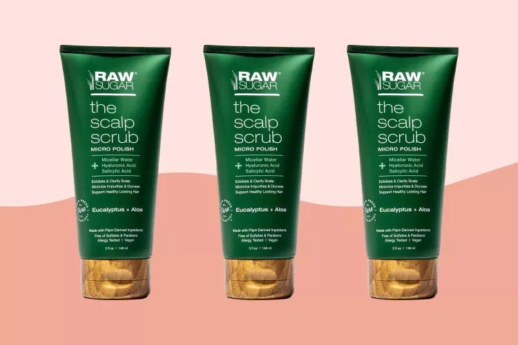 Scalp Scrub 3 times repeat