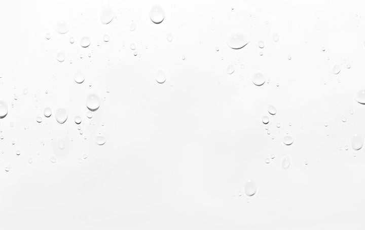 white gray background with water drops