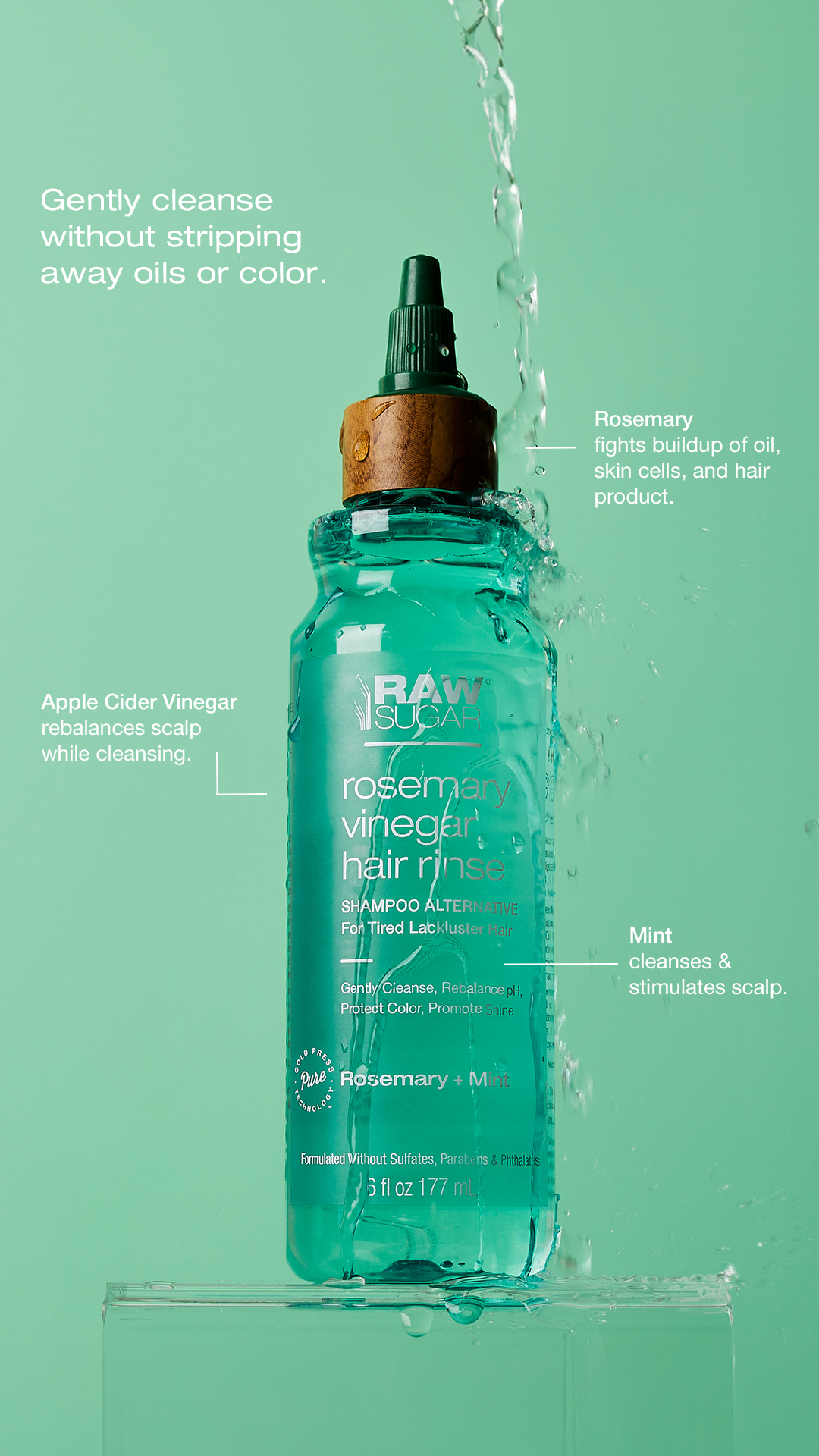 benefits of sulfate free vinegar rinse