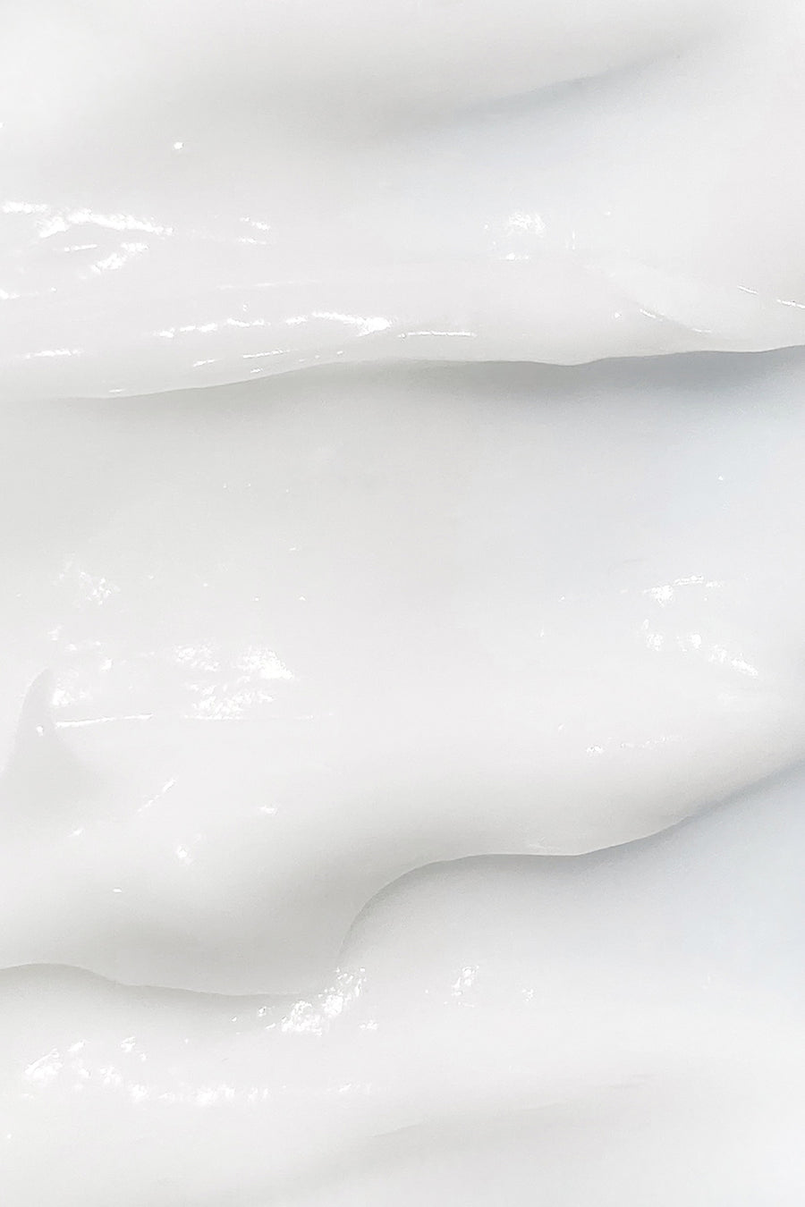 white goop image, layers of conditioner