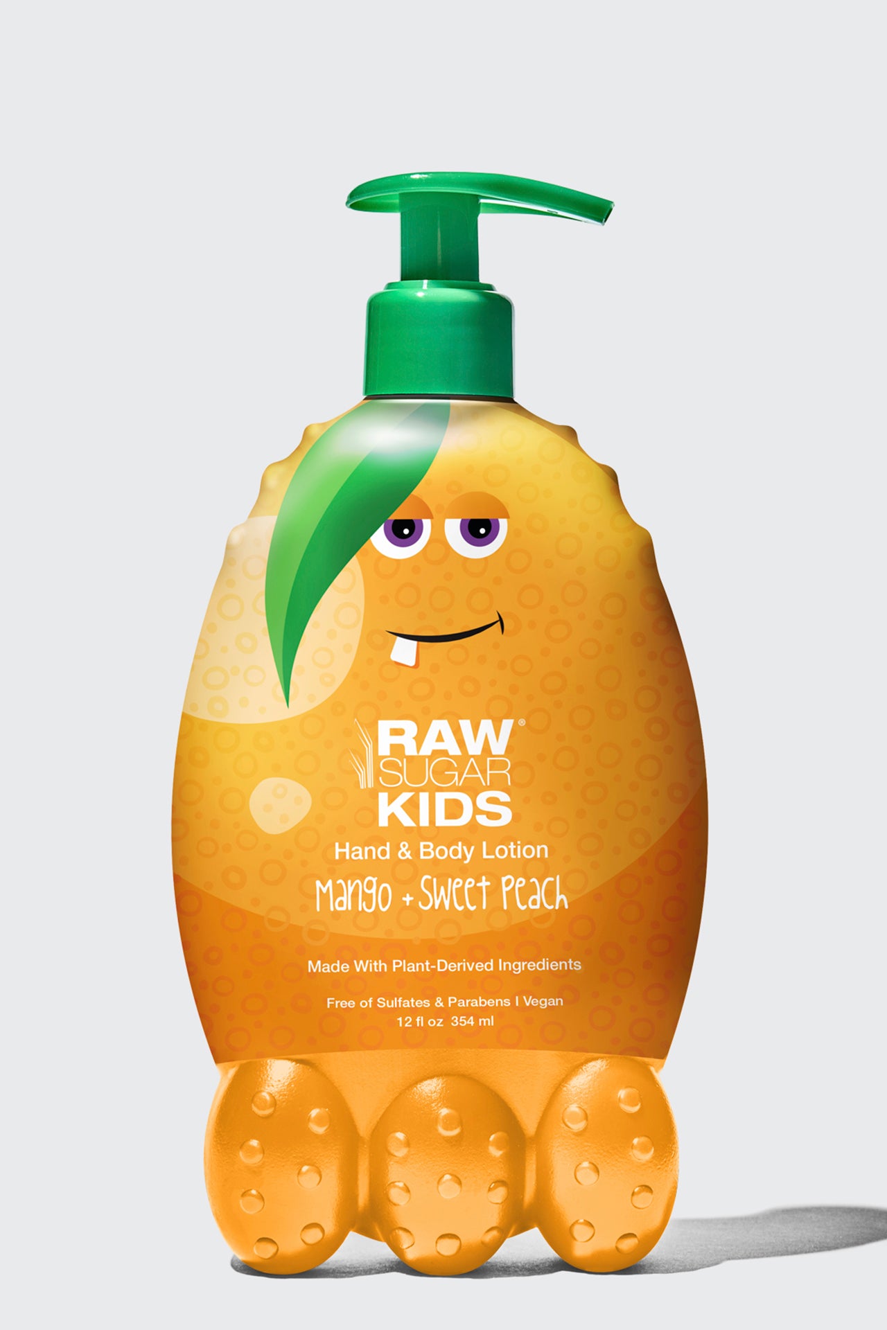 Kids' Hand + Body Lotion | Mango + Sweet Peach | 12 oz – Raw