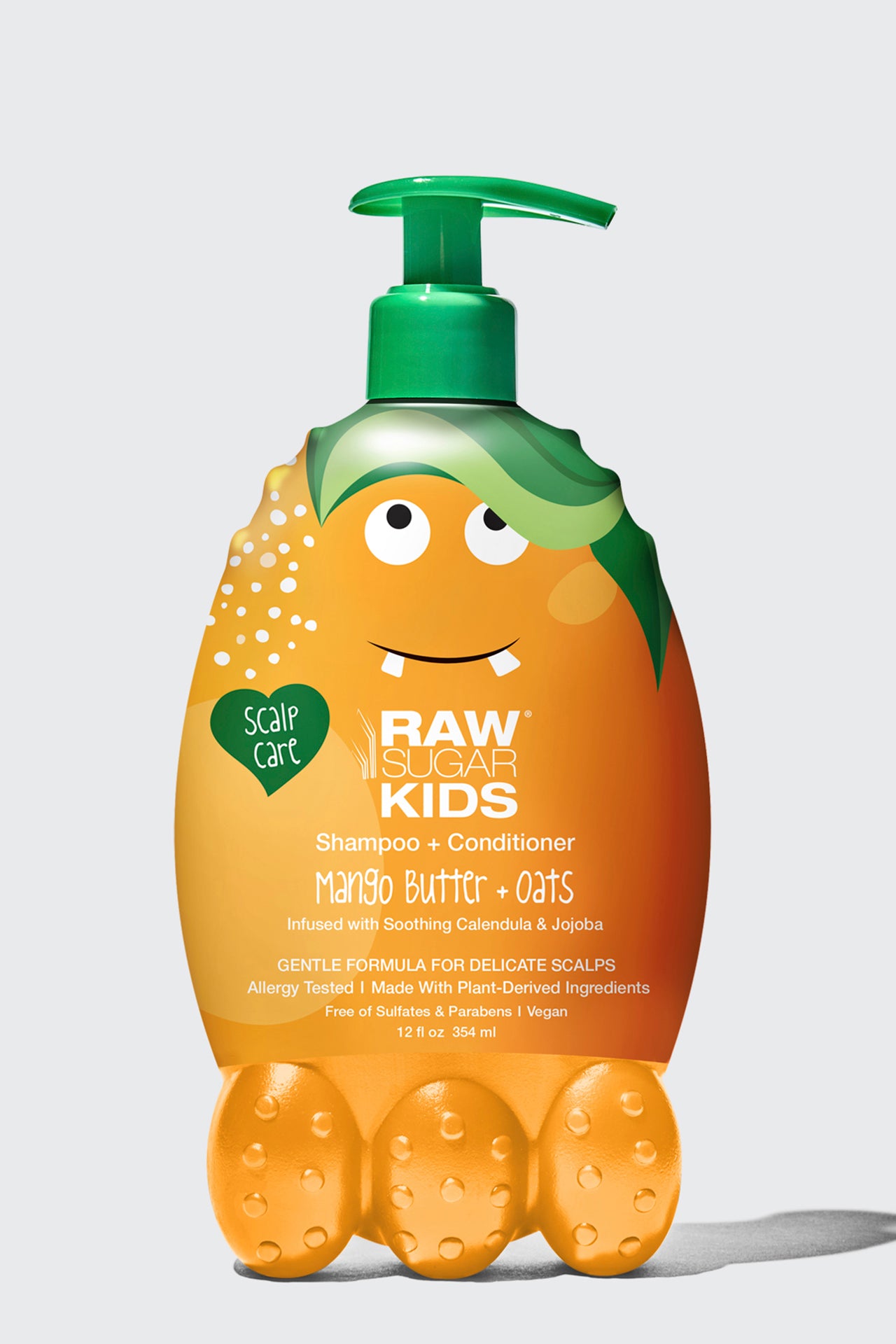 Kids' 2-in-1 Scalp Shampoo Conditioner Mango Butter Oats