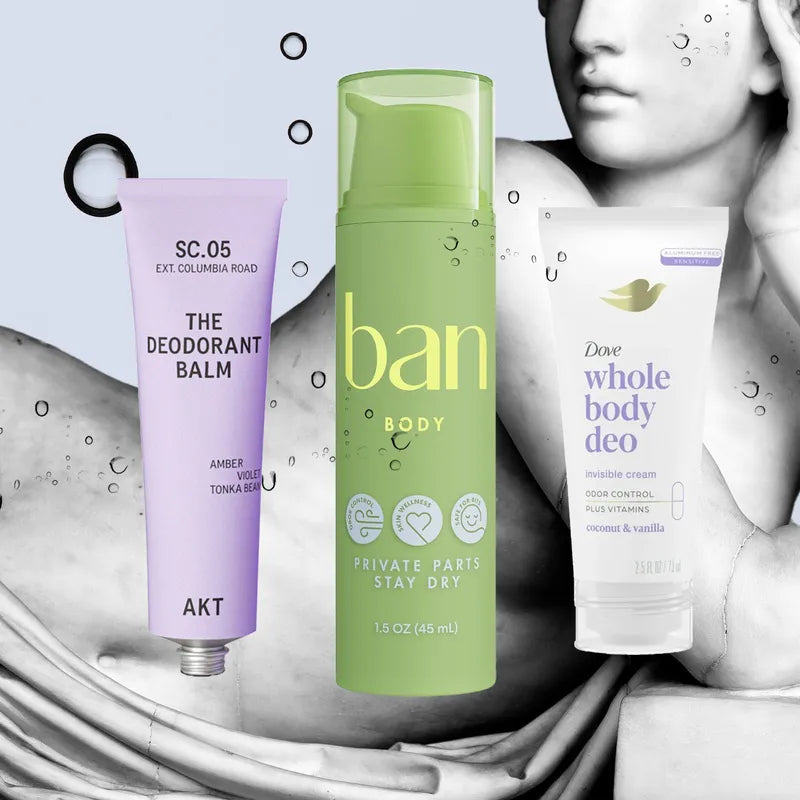 Glamour: "Whole-Body Deodorant Is Everywhere—But Do You Actually Need It?"