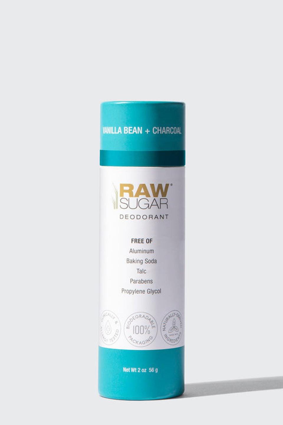 Raw Sugar Living Aluminum Free Deodorant ($7.99) Vanilla Bean + Charcoal