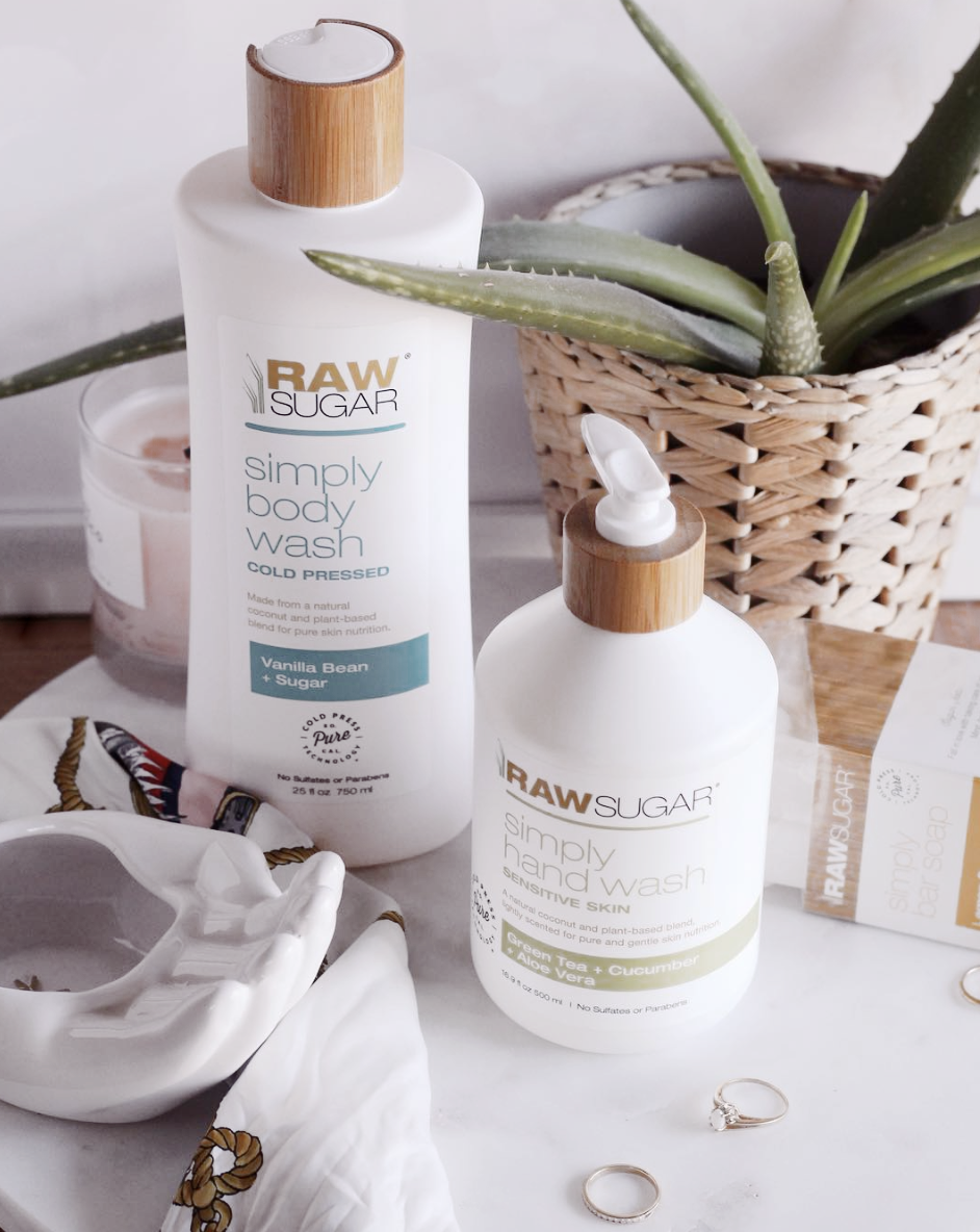 raw sugar hand wash body wash