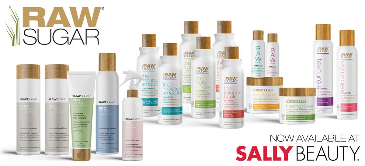 Raw Sugar Products launched at sally beauty