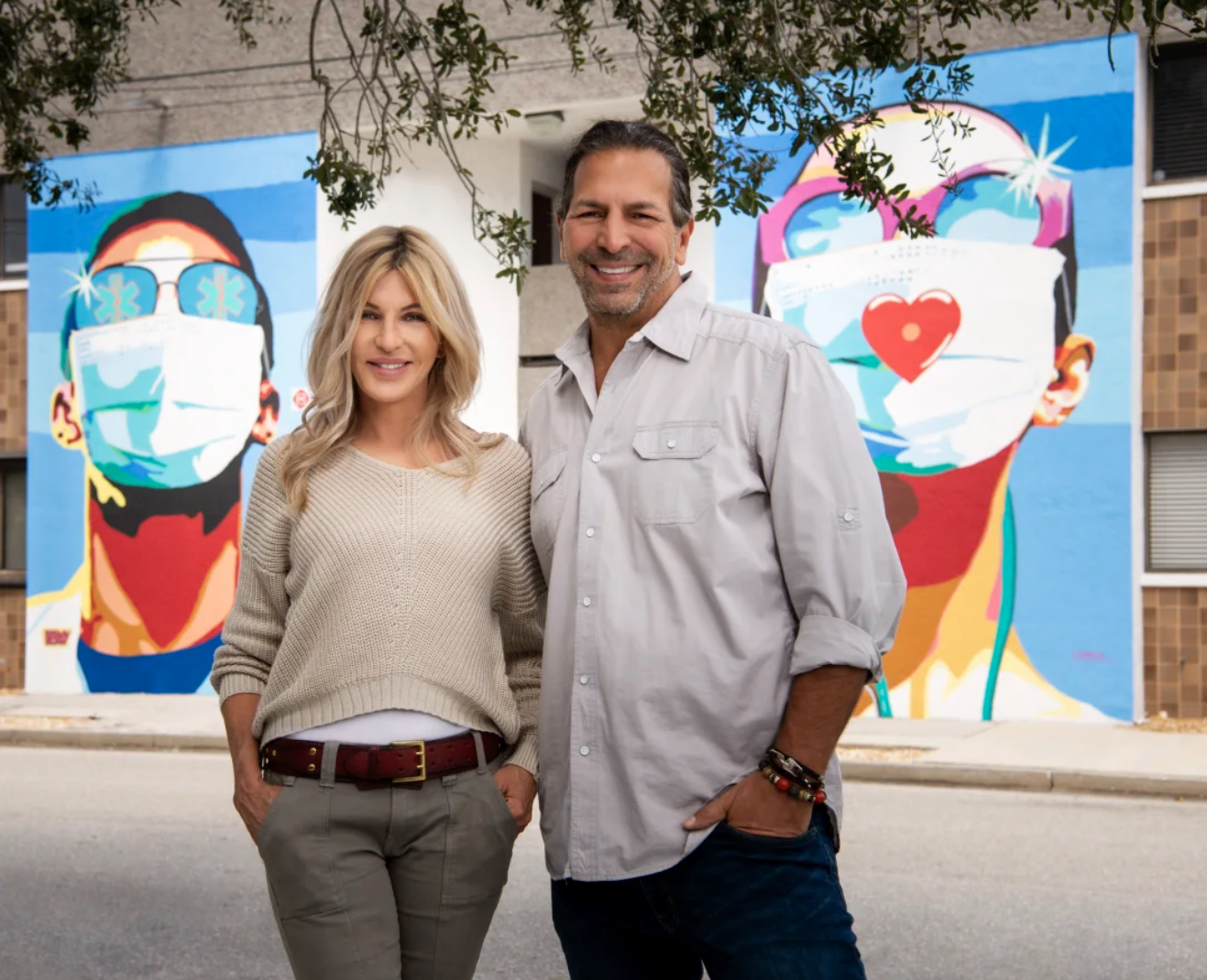 donda ronnie covid19 hero mural