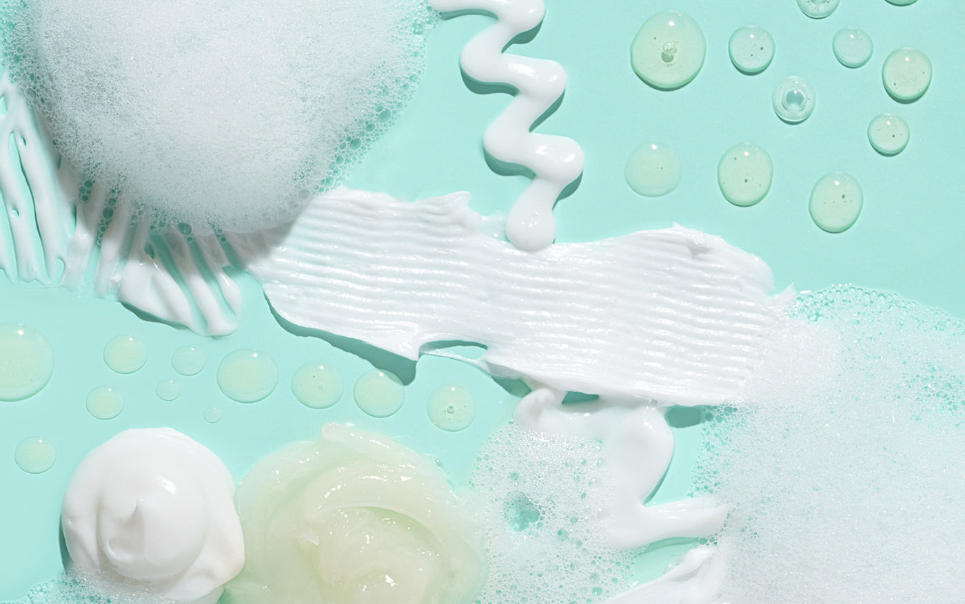 personal care product swatches for consistency
