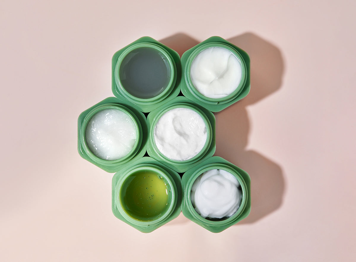 Raw Sugar hair product samples in cadence travel containers