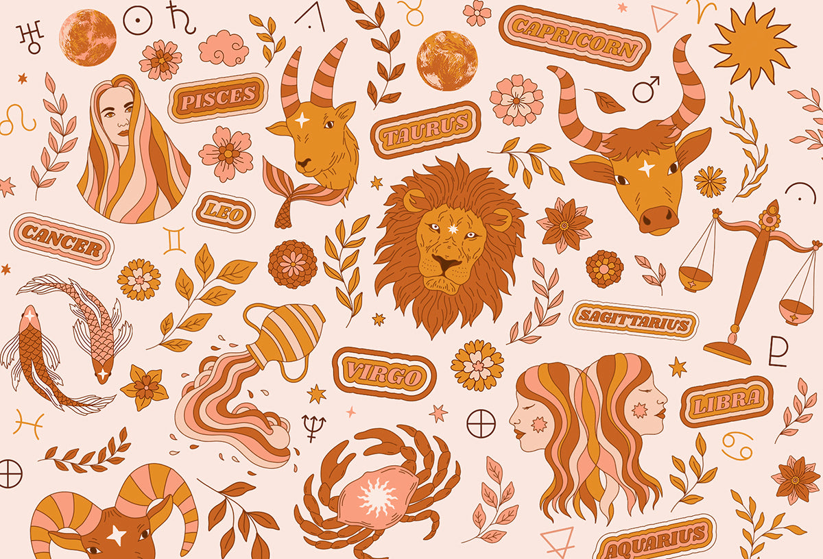 Zodiac illustrations