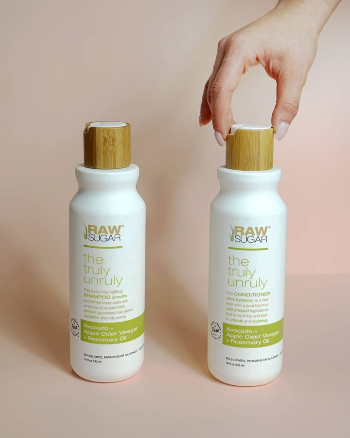 Truly Unruly Shampoo and Conditioner from Raw Sugar