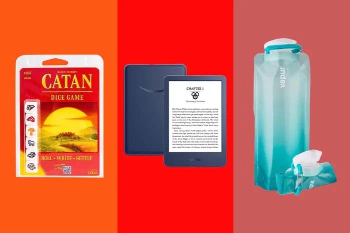 items chosen by the strategist for travel