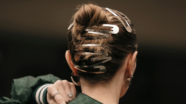 NY Fashion Week Hair Style with Barrett Hair Clips