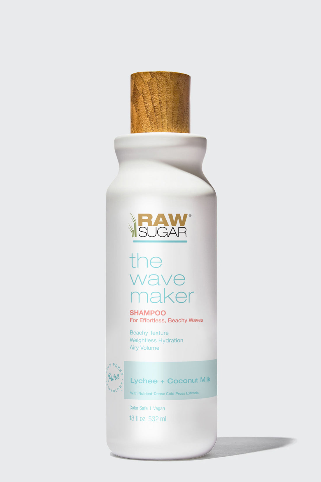 The Wave Maker Shampoo Sulfate Free Lychee + Coconut Milk