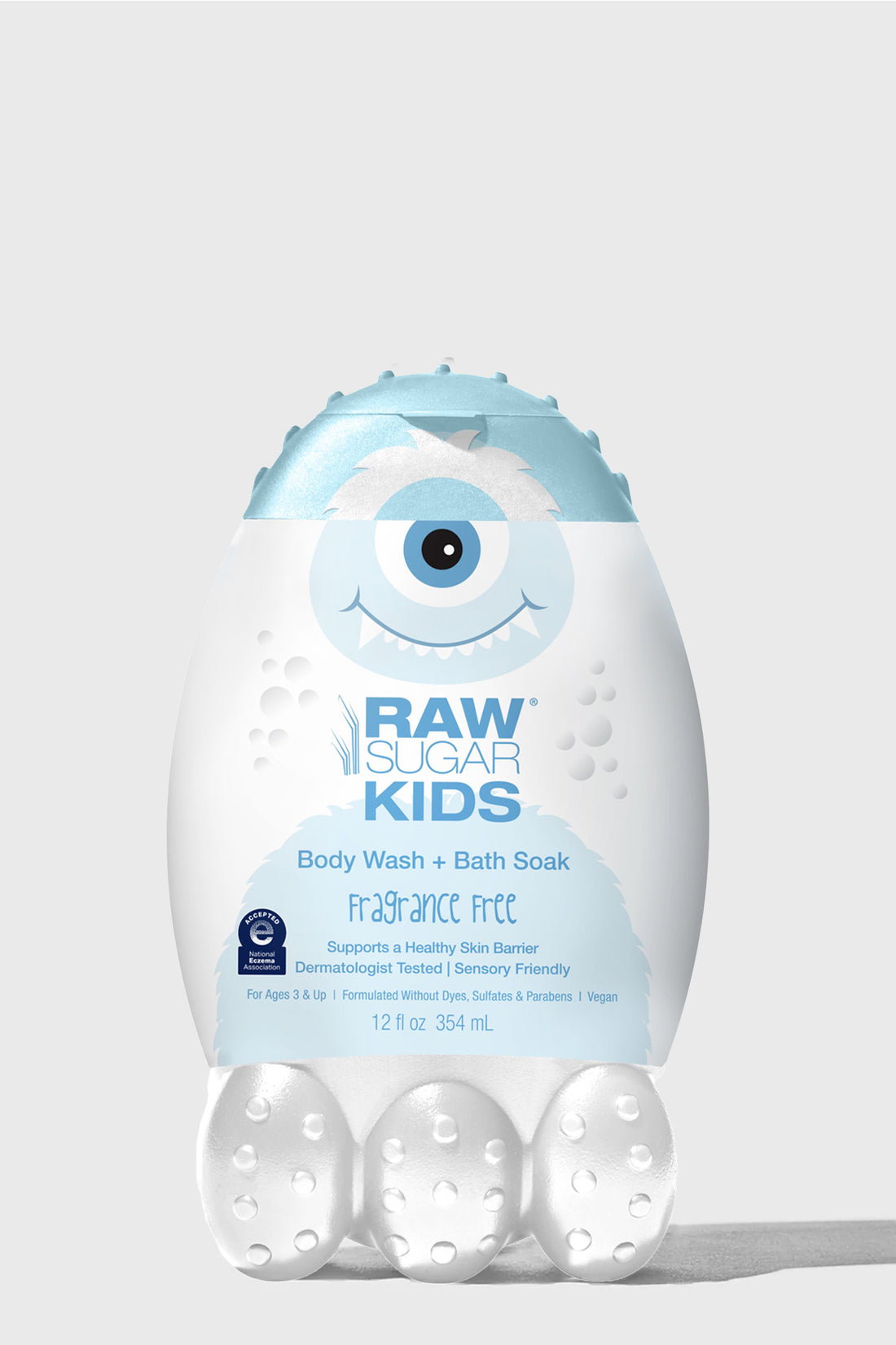 Kids' 2-in-1 Body Wash + Milk Bath - Soothing | Fragrance Free | 12 fl oz