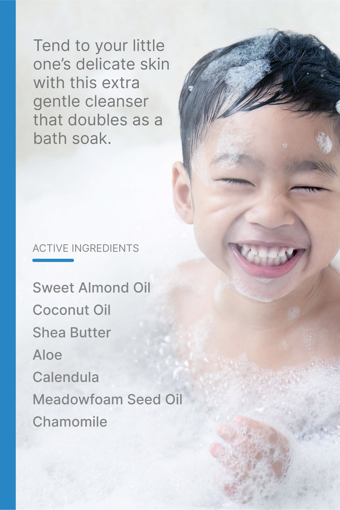 Kids' 2-in-1 Body Wash + Milk Bath - Soothing | Fragrance Free | 12 fl oz enefits and tear free