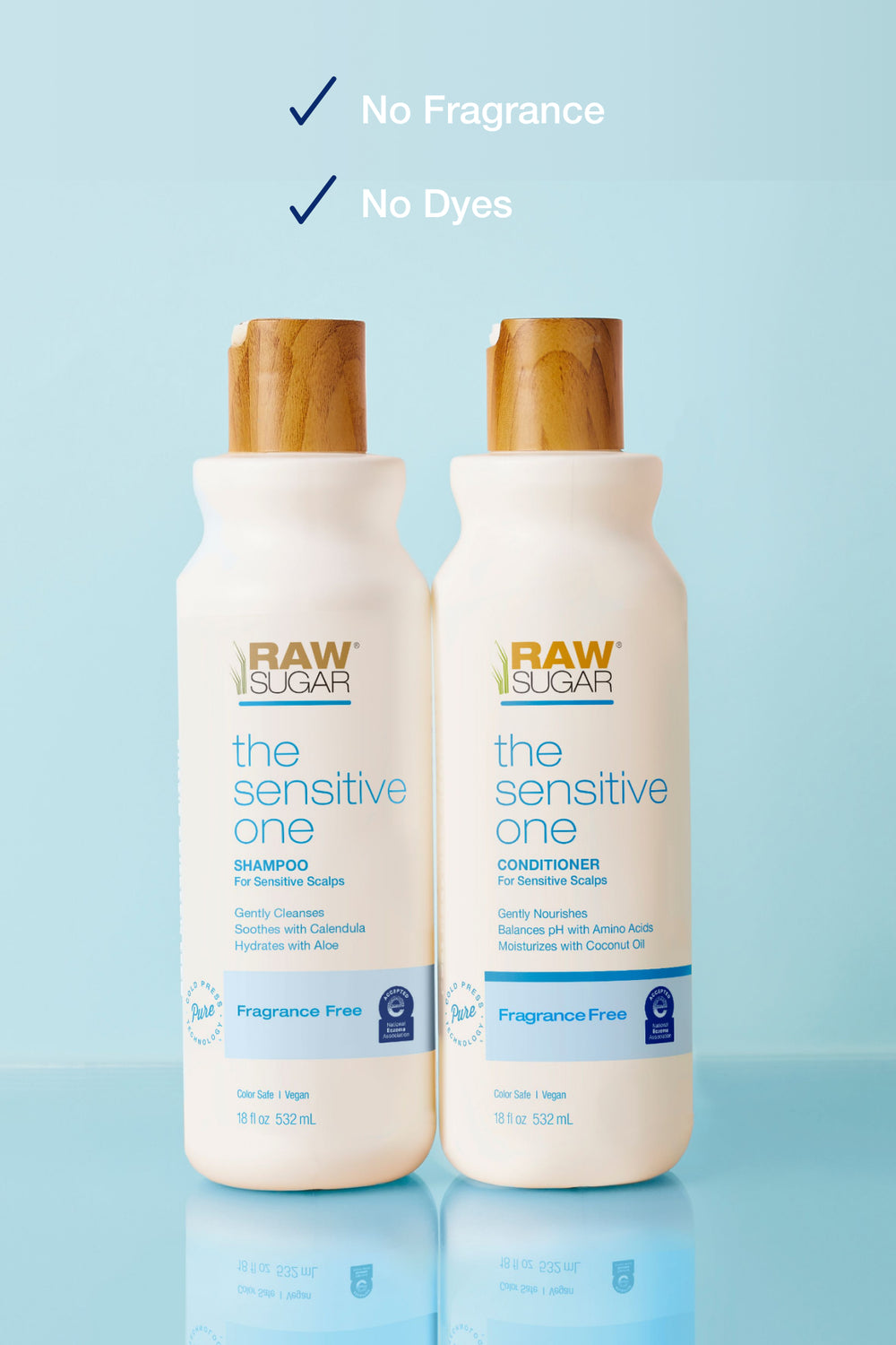 The Sensitive One Shampoo - Fragrance Free - For Sensitive Scalps