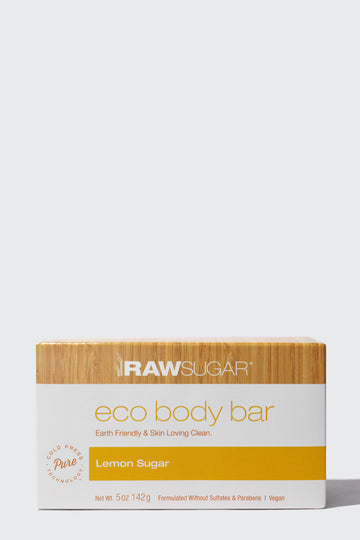 eco body bar soap lemon sugar