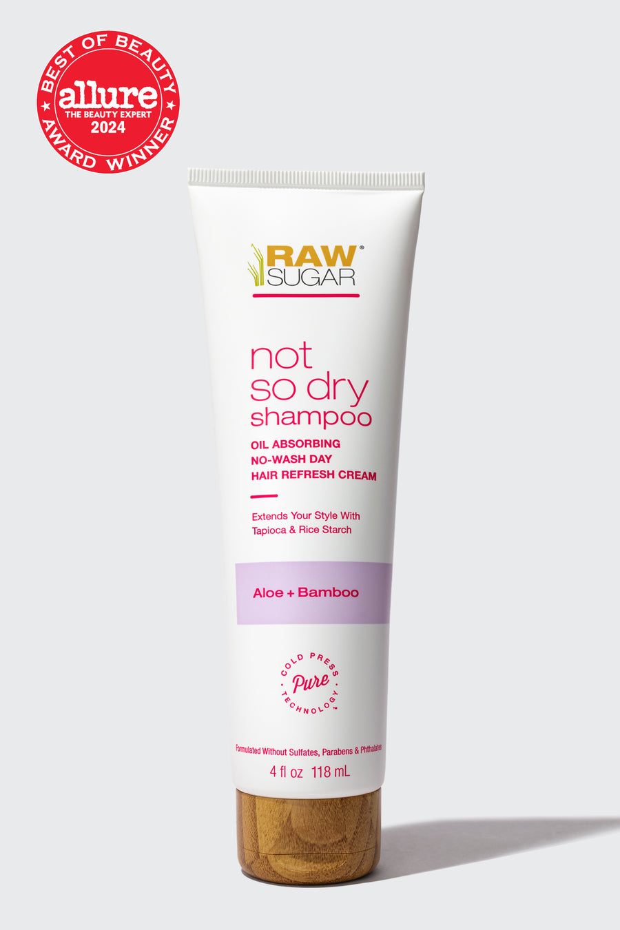 not so dry shampoo aloe and bamboo allure best of beauty winner