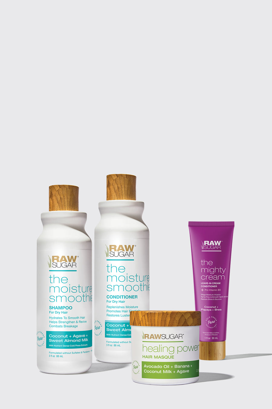 hair care gift set sulfate free paraben free