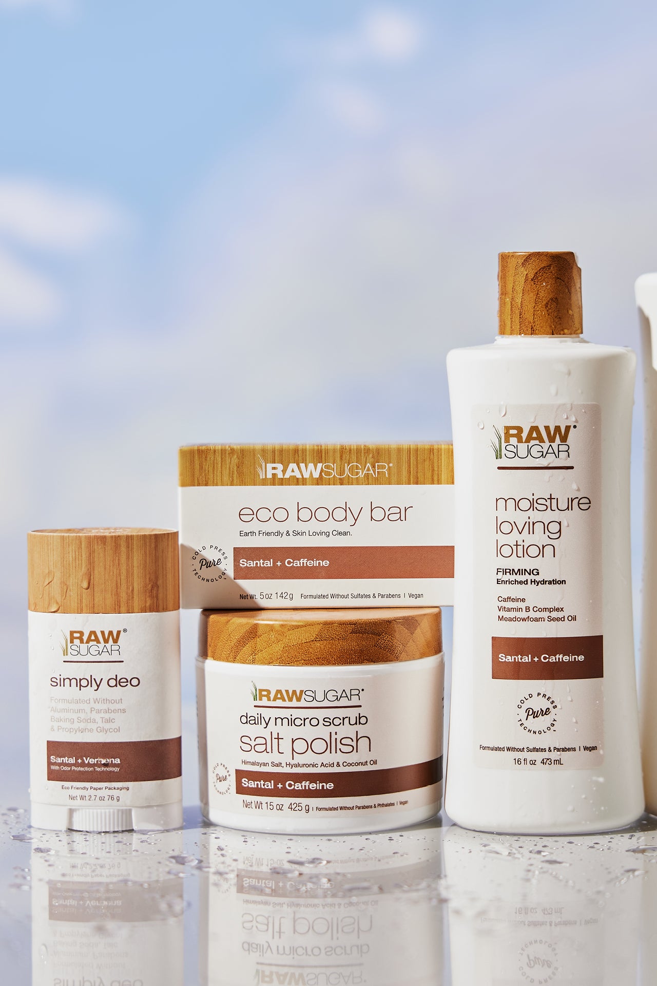 santal vegan body care products