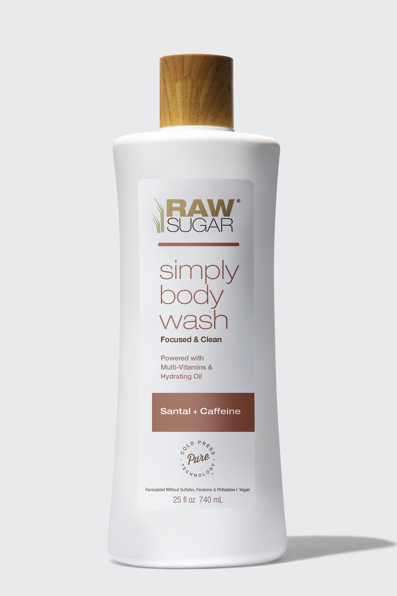 free of sulfates and parabens body wash santal