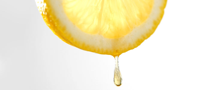 Lemon dripping juice