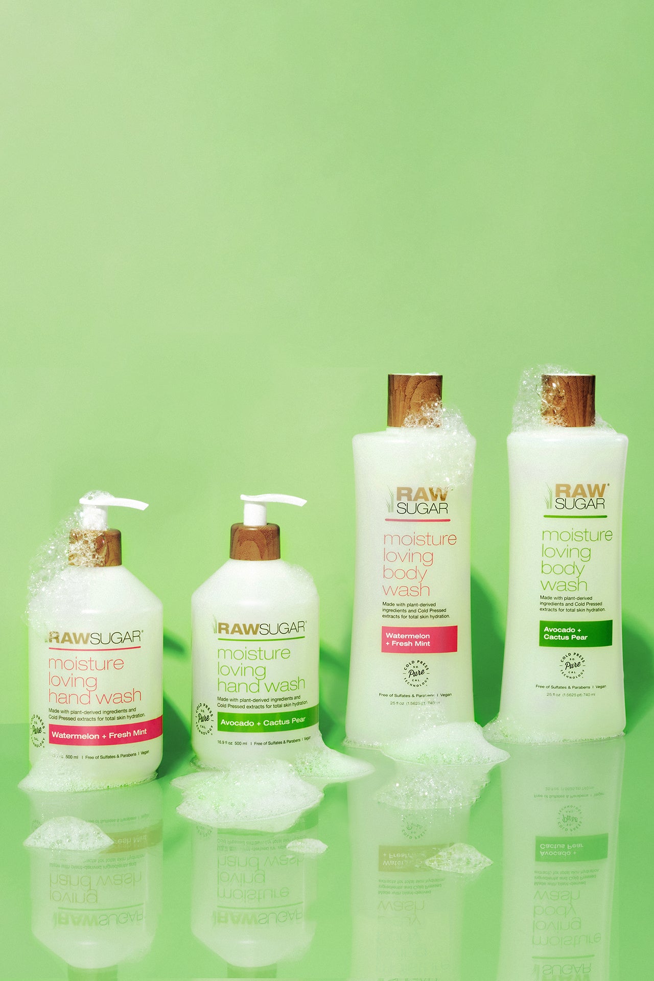 Moisture Loving Hand Wash | Watermelon + Fresh Mint | 16.9 fl oz
