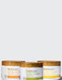 Body Butter Trio Mango, Green Tea and Lemon Side by Side