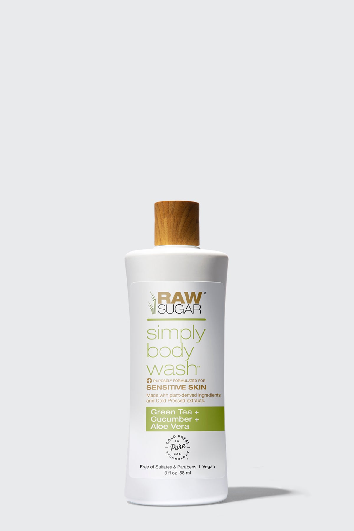 Simply Body Wash Sensitive Skin Tea + Cucumber + Aloe Vera