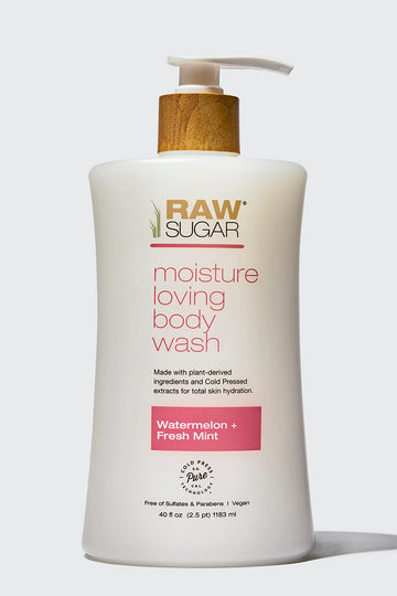 Raw Sugar Men Body Wash, Reviving, Hydrating, Citrus + Blue Agave - 25 fl oz