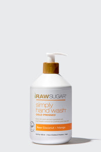 Simply Hand Wash 16.9 oz | Raw Coconut + Mango