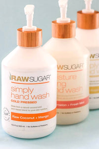 Raw Sugar Hand Wash group shot
