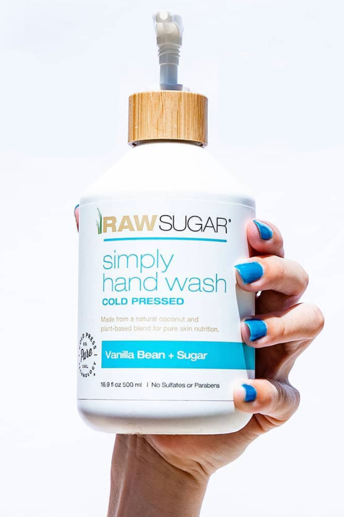Raw Sugar Simply Body Wash, Cold Pressed, Vanilla Bean + Sugar - 25 fl oz