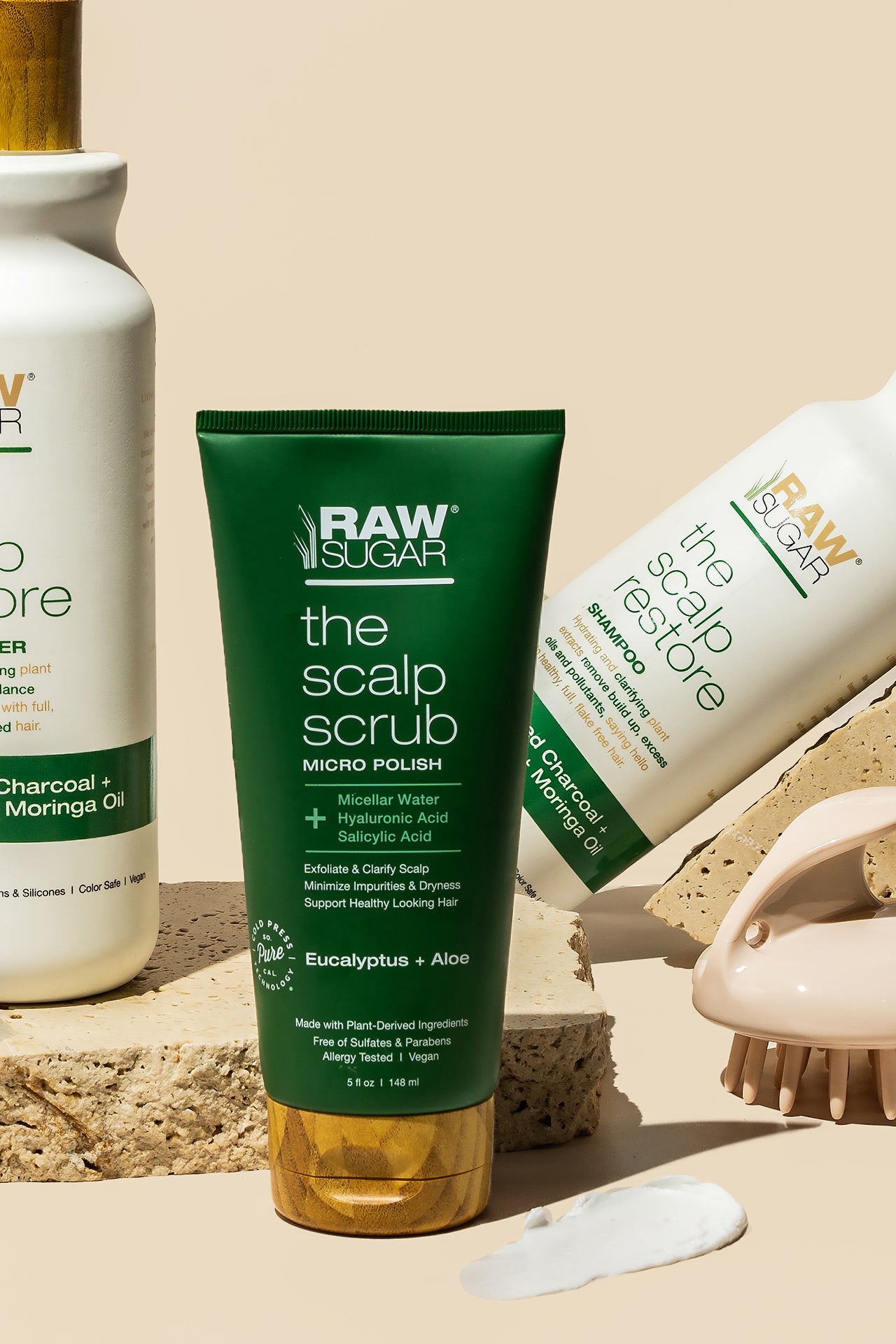 Scalp scrub products