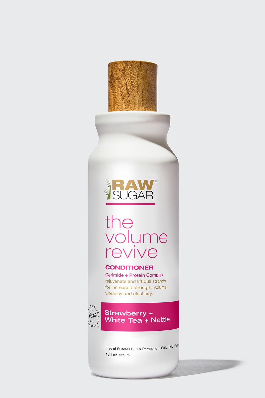 The Volume Revive Conditioner 18 oz | Strawberry + White Tea + Nettle