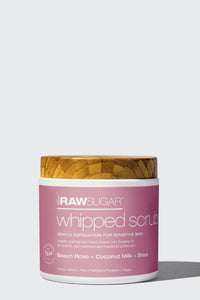 Whipped Scrub for Sensitive Skin 15 oz | Beach Rose + Coconut Milk + Shea