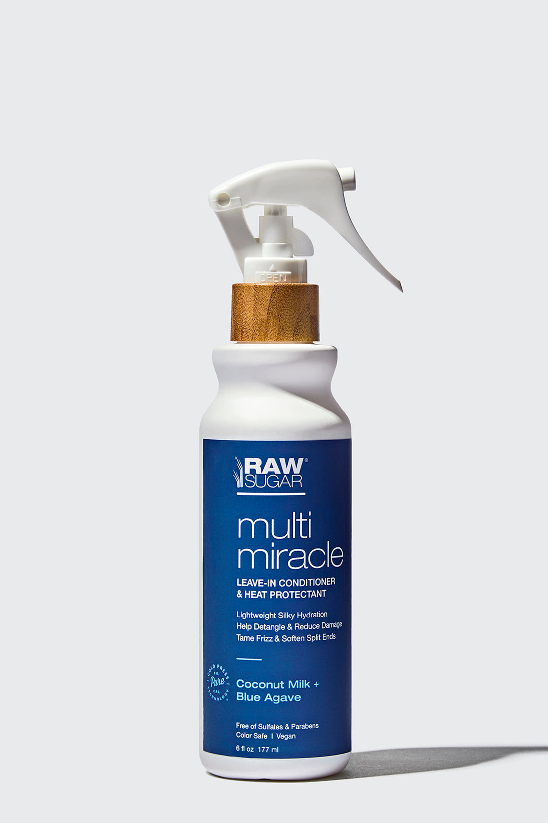 Multi-Miracle Hair Mist 6 oz | Leave-In Conditioner & Heat Protectant | Coconut Milk + Blue Agave