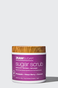 Sugar Scrub 15 oz | Pineapple + Maqui Berry + Coconut