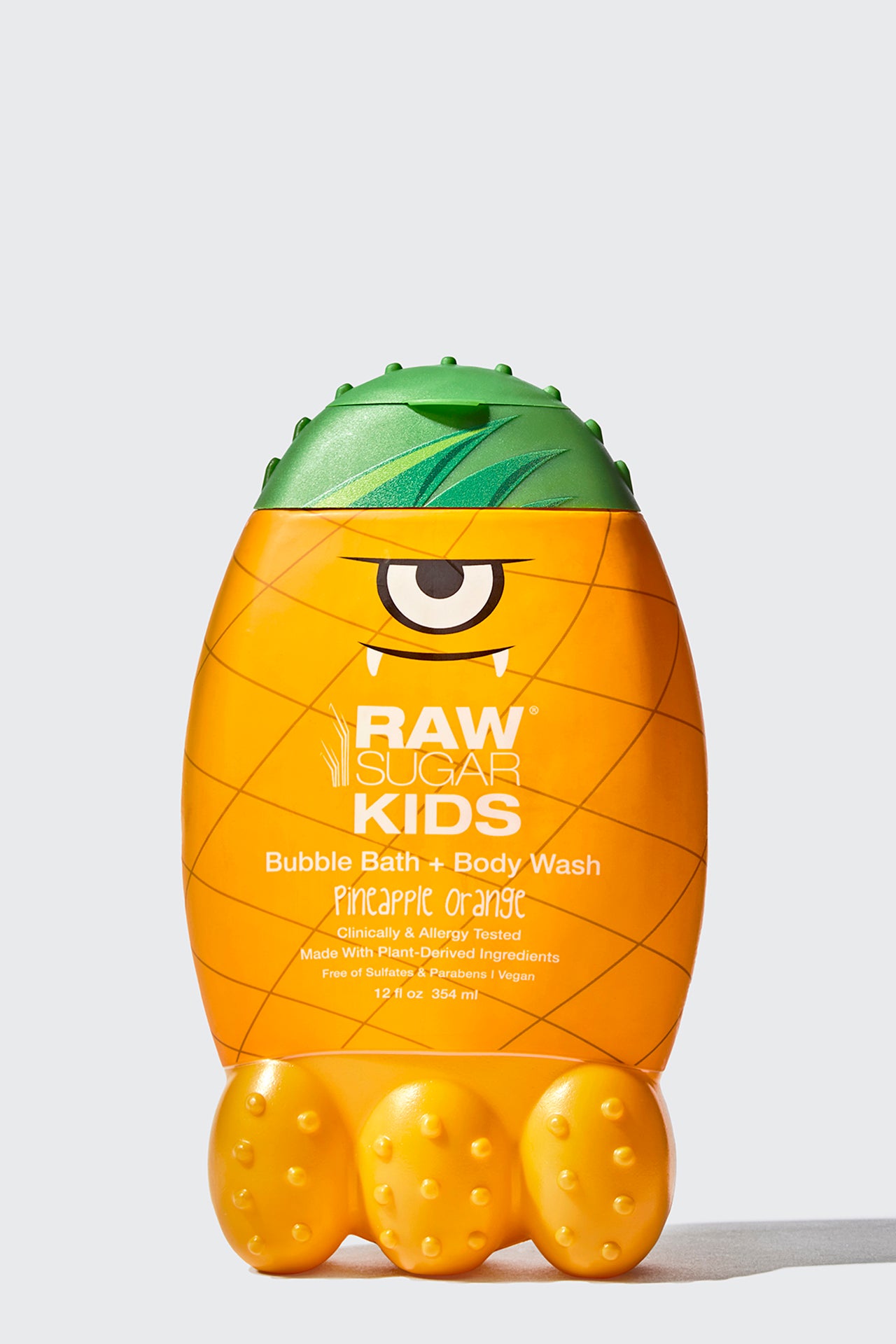 Kids 2-in-1 Bubble Bath & Body Wash 12 oz | Pineapple Orange