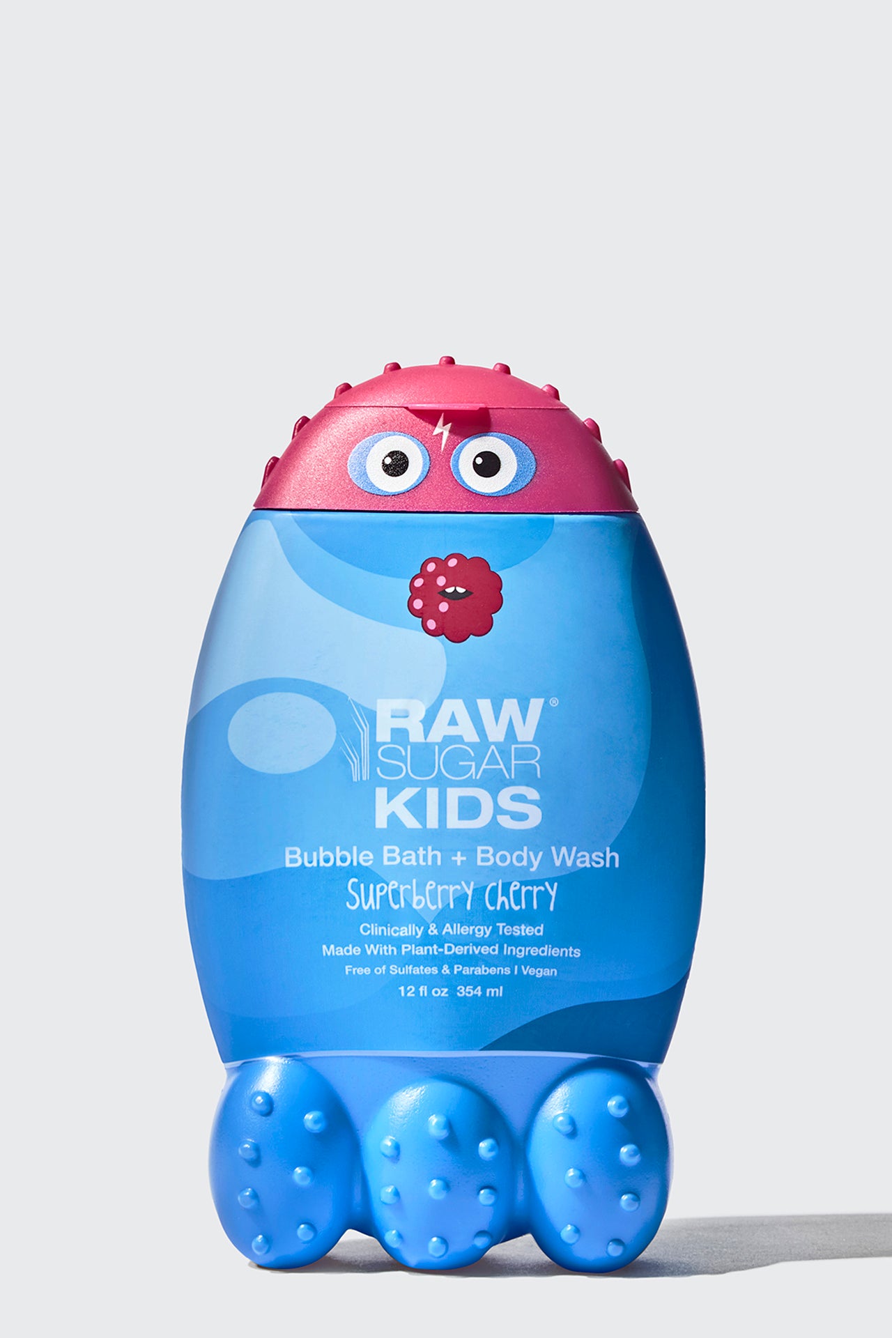 Kids 2-in-1 Bubble Bath & Body Wash 12 oz | Superberry Cherry