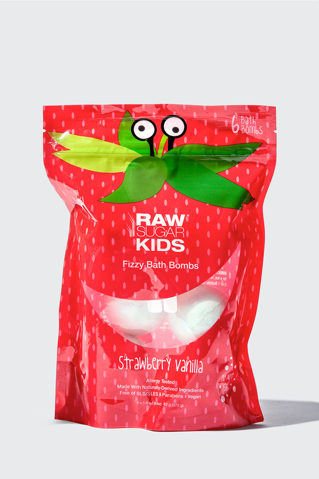 Kids Bath Fizzers | Strawberry + Vanilla