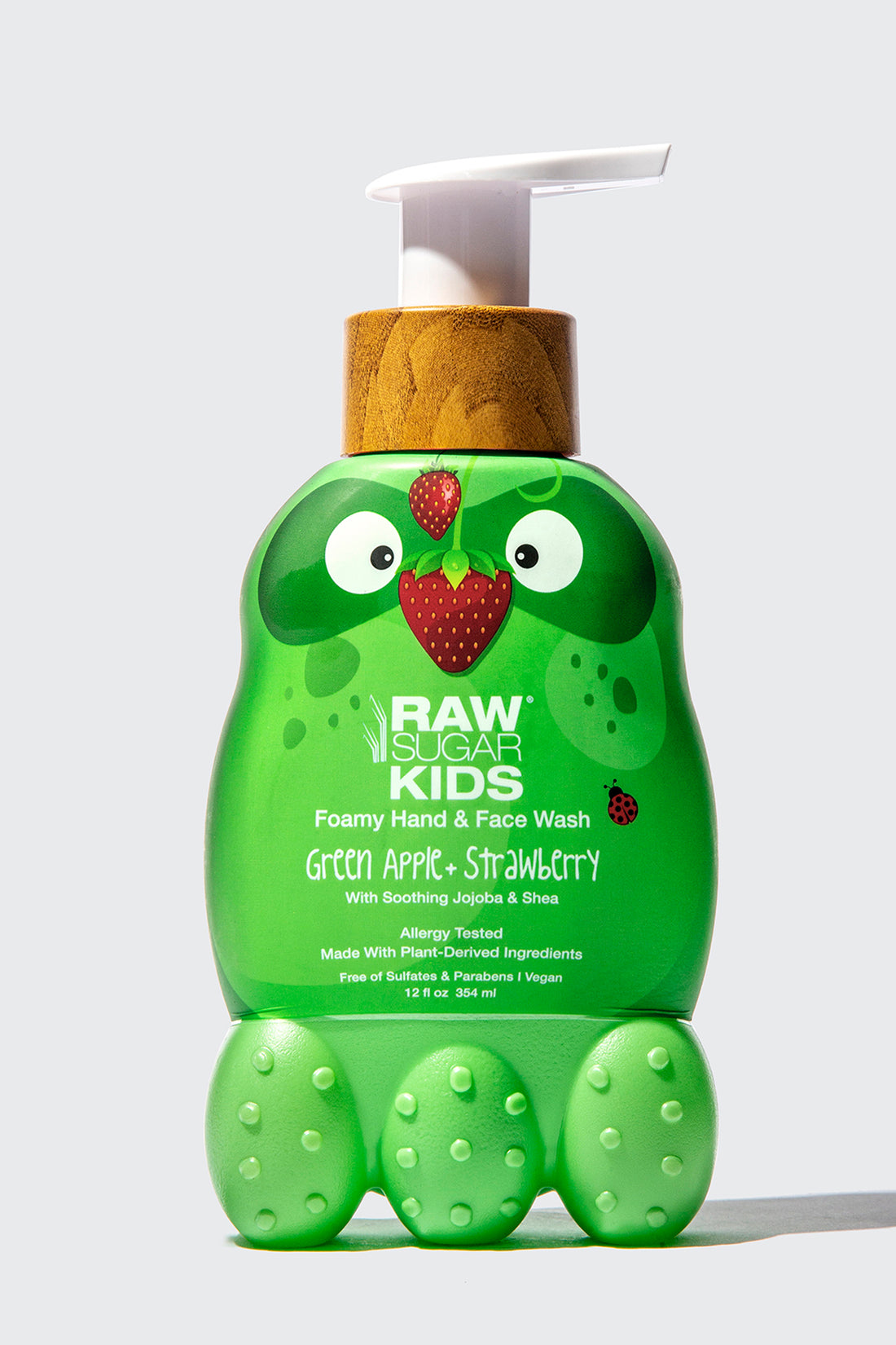 Kids Foamy Hand + Face Wash 12 oz | Green Apple + Strawberry