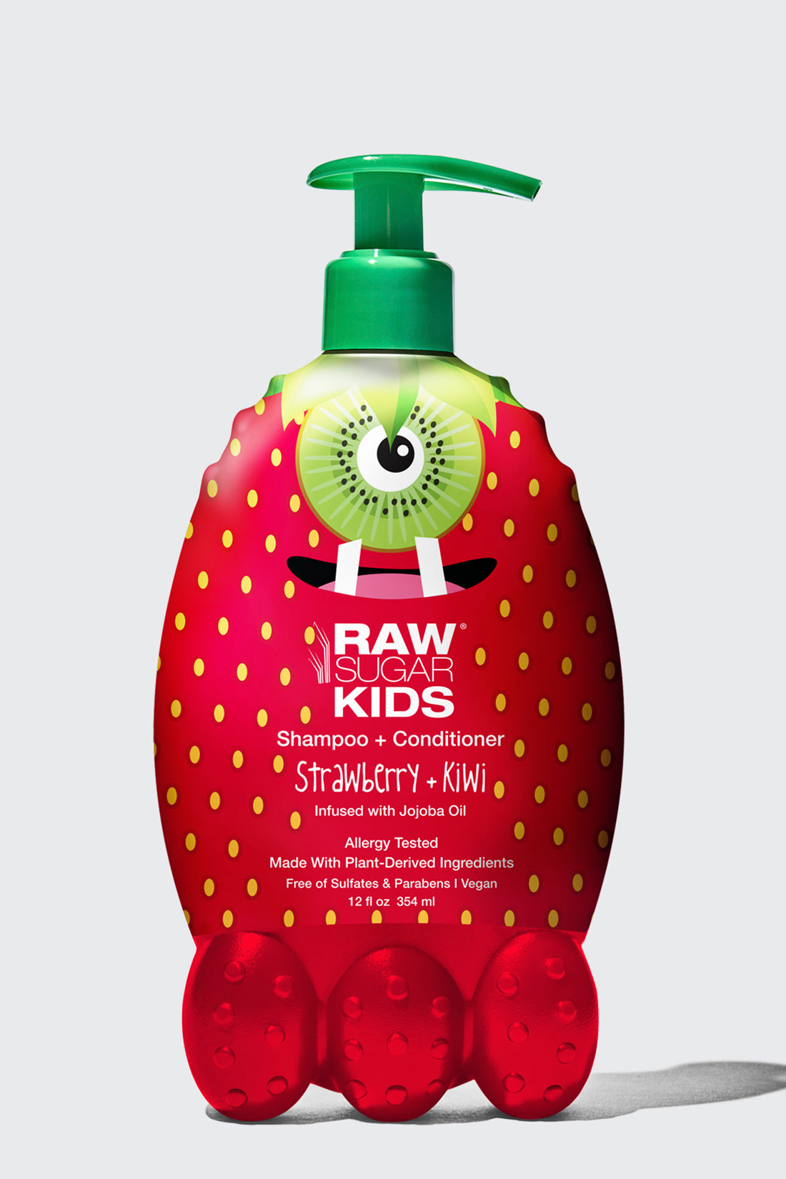 Kids' 2-in-1 Shampoo + Conditioner, Strawberry + Kiwi