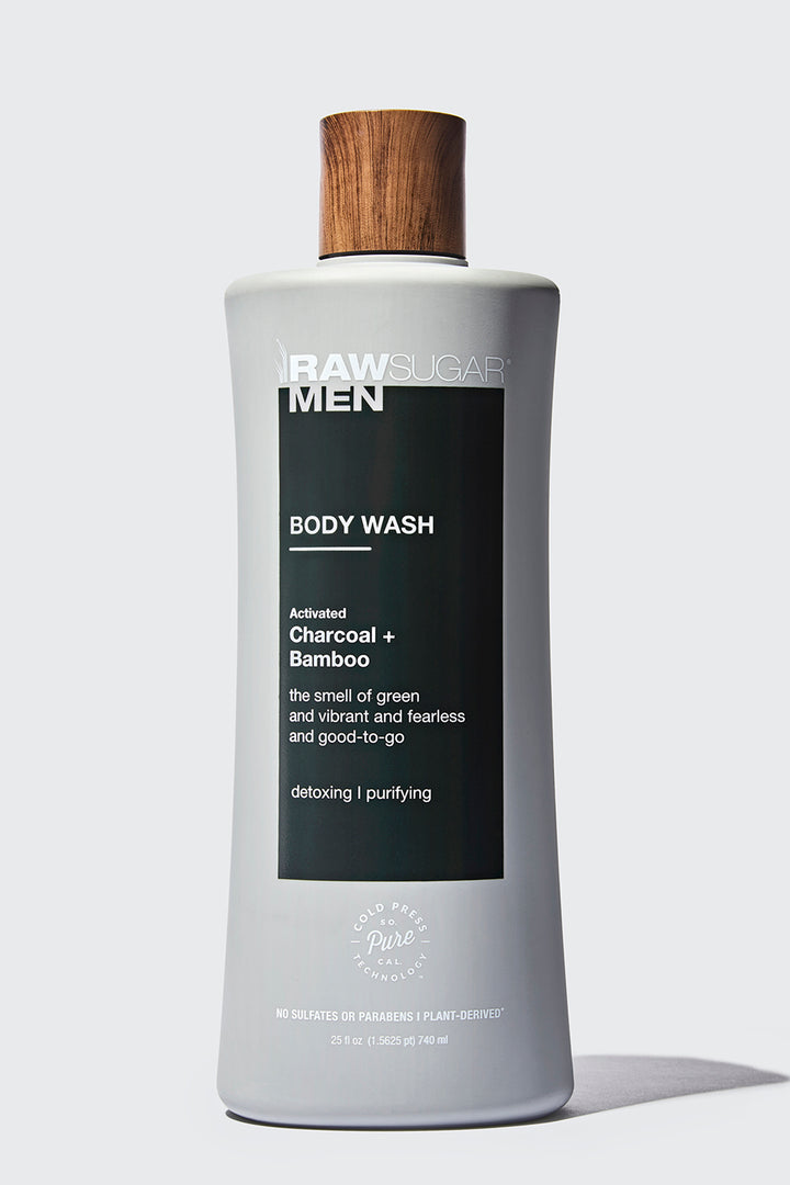 Men's Body Wash | Charcoal + Bamboo | 25 oz Success
