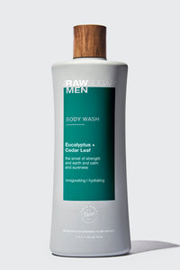 image of eucalyptus and cedar body wash